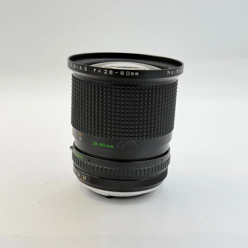 Zykkor MC Auto Zoom 28-80mm f3.5-4.5 Macro Lens for Olympus OM Mount Good  Cond